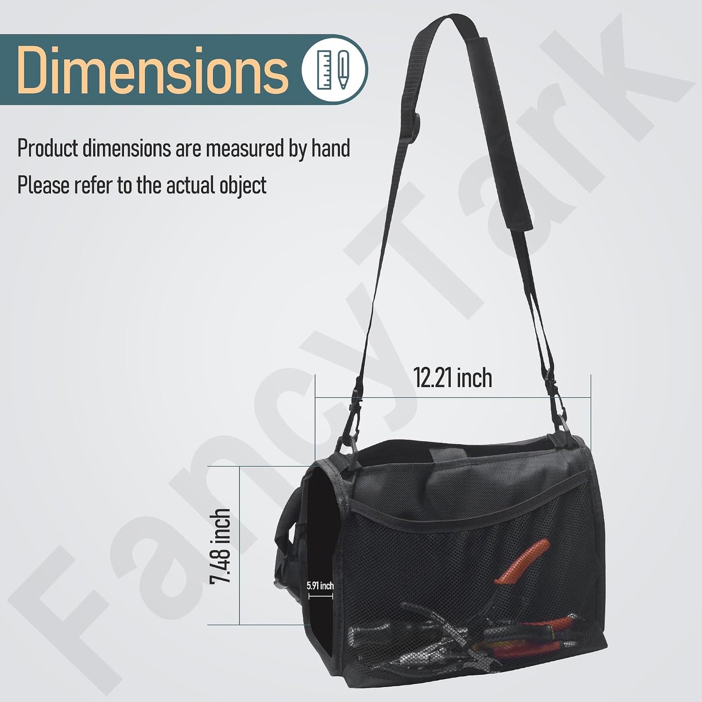Bolsa transporte aspirador Hoover Correa hombro 14.25x8x8