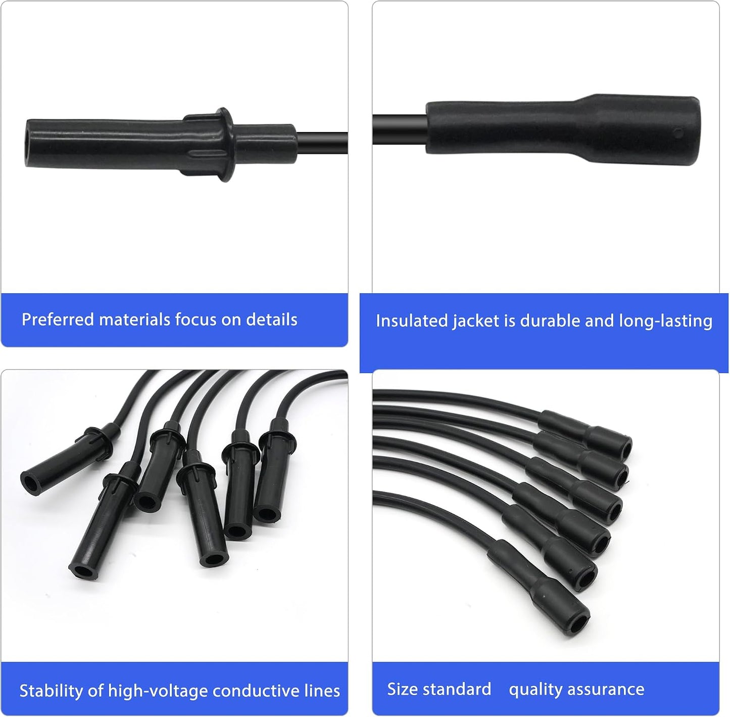 6 Cables Encendido comp Dodge Grand Caravan 01-10