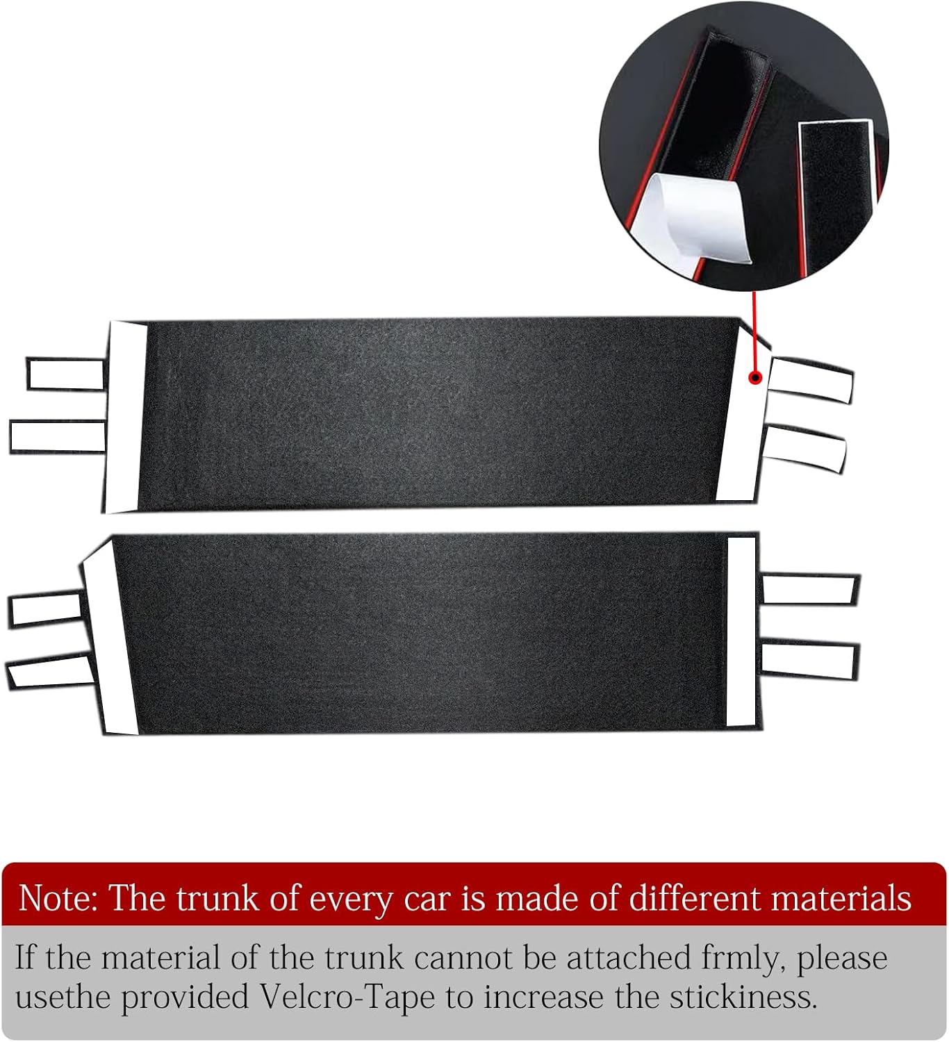 Separador trasero adhesivo para maletero Toyota Corolla