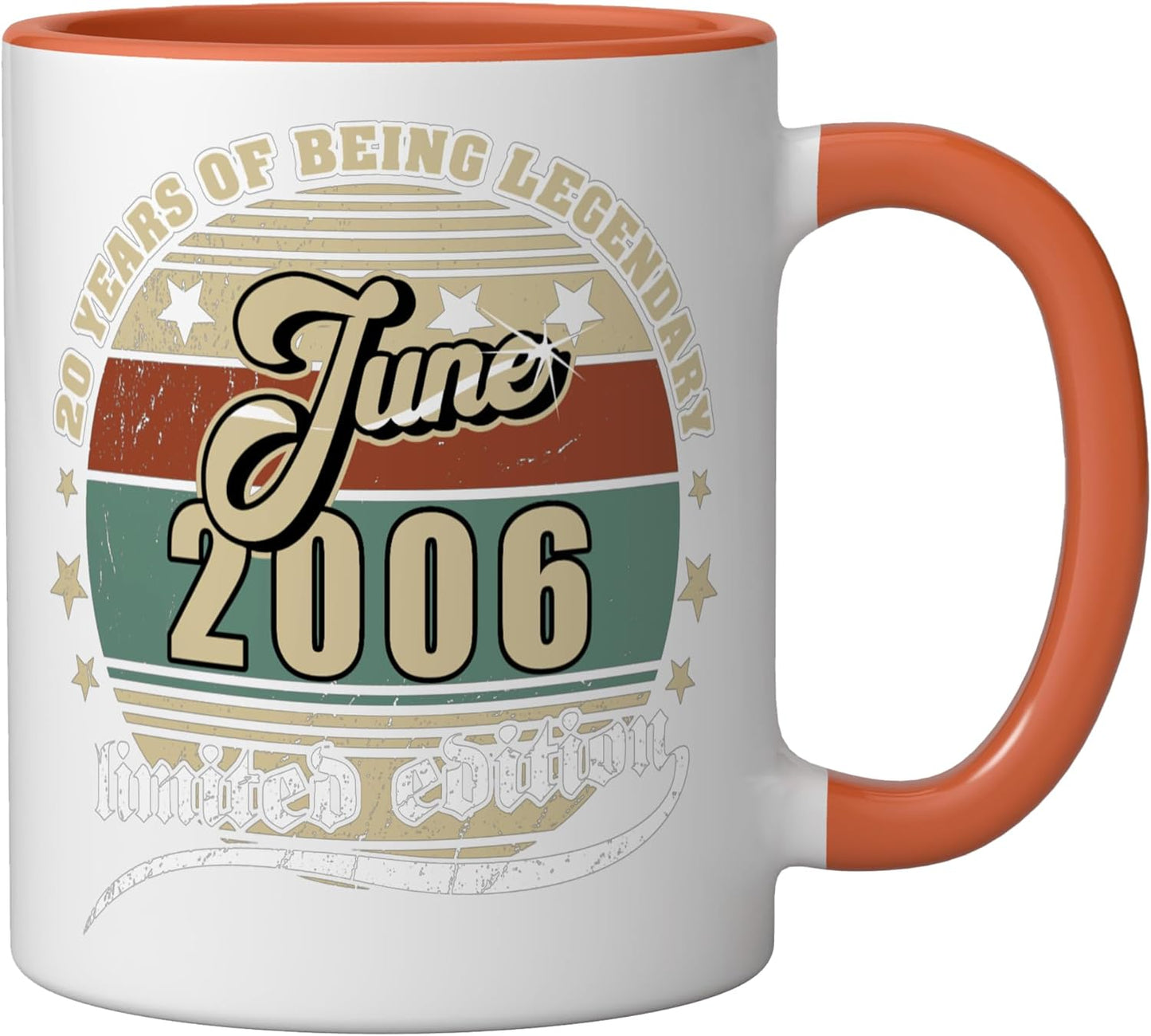 Taza Cerámica Edición 20 Años Aniversario 2006