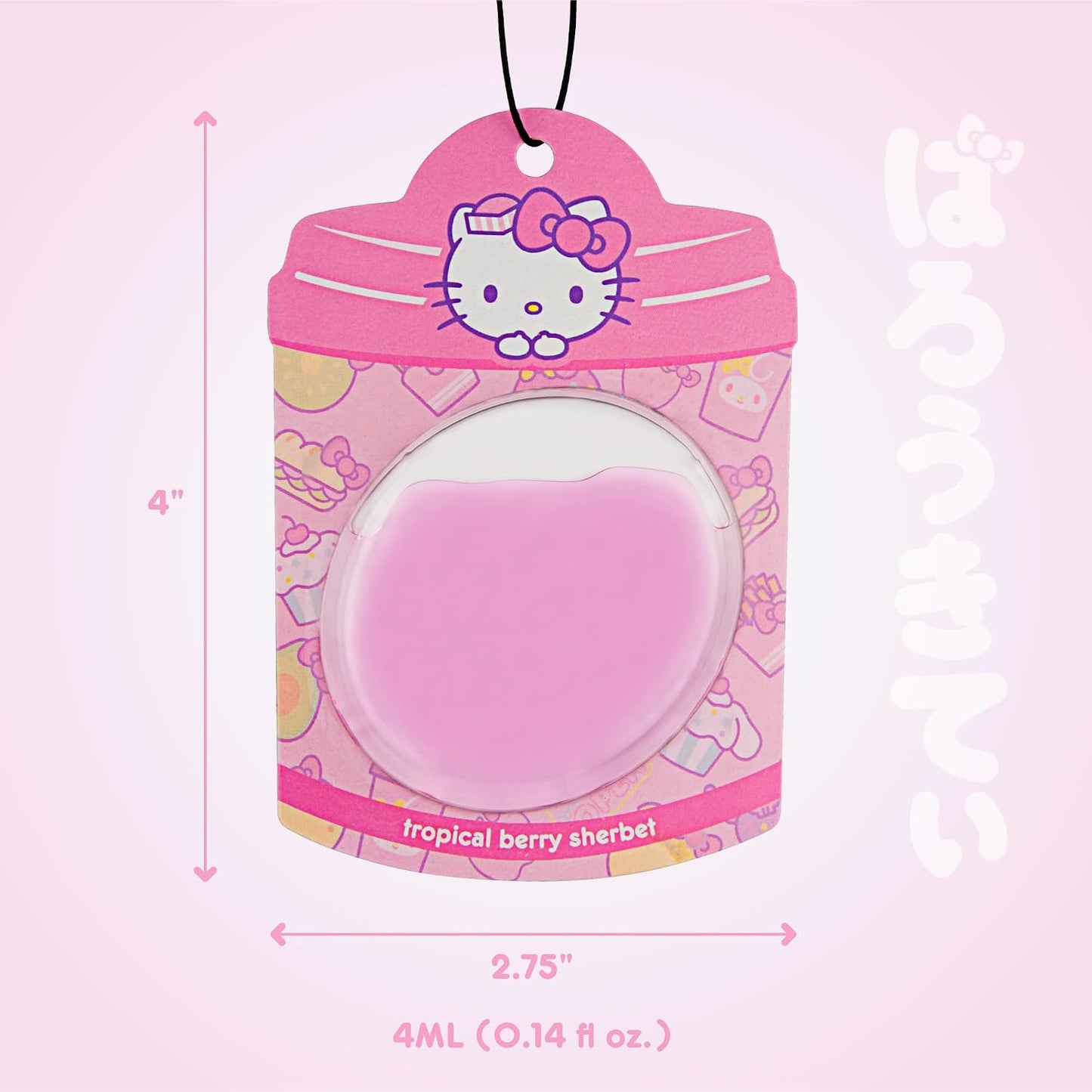 Ambientador colgante coche Hello Kitty gel desodorante