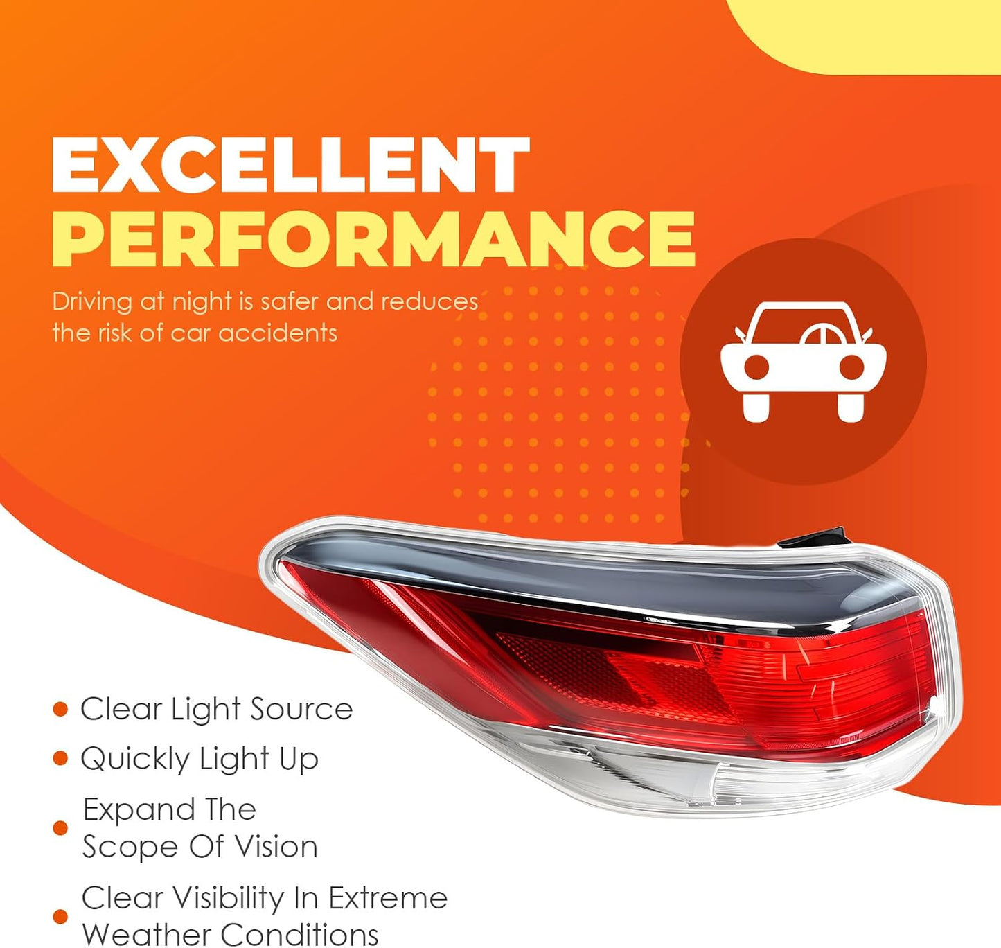 Luz trasera izquierda comp Toyota Highlander 14-16
