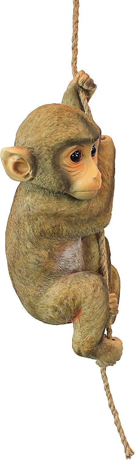 Estatua Chimpancé Bebé Colgante