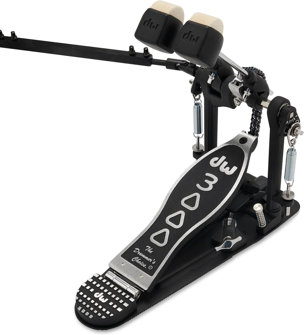 Pedal tambor contrabajo doble DW serie 3000