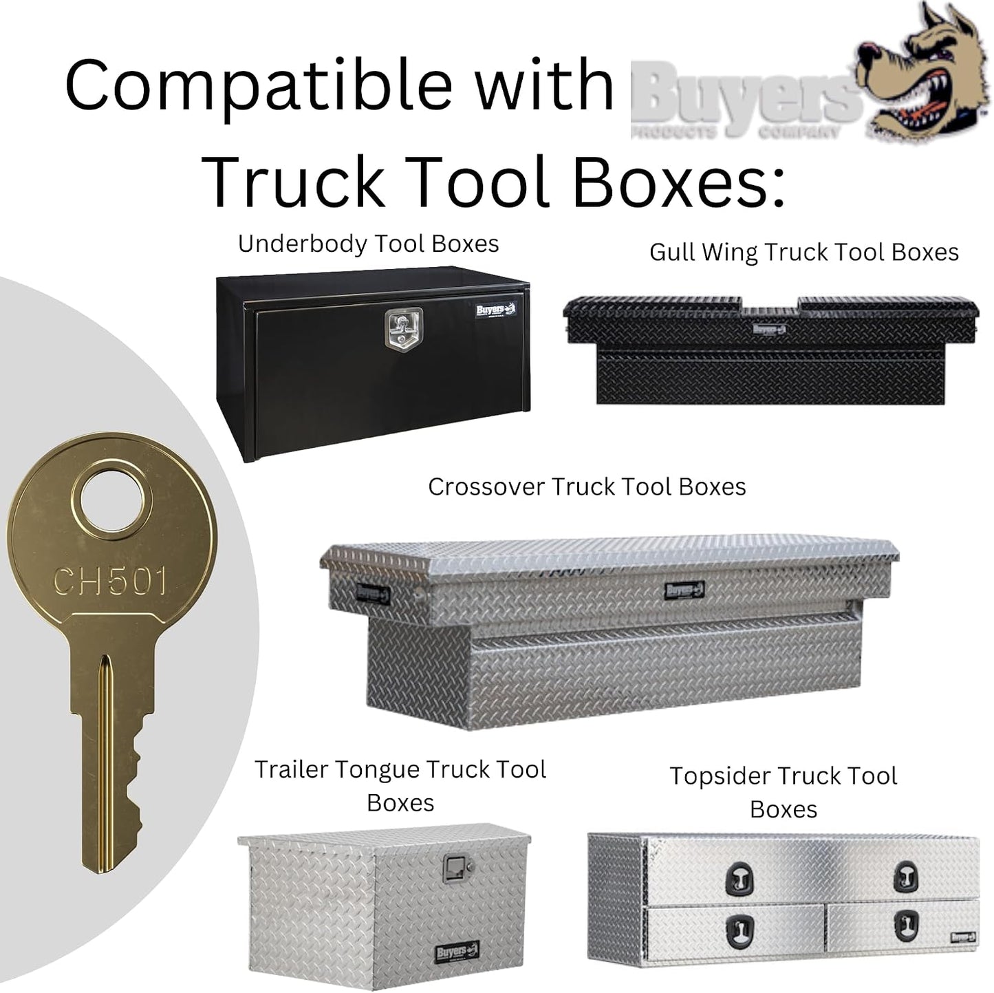 Llave repuesto para caja herramientas camión pack 1