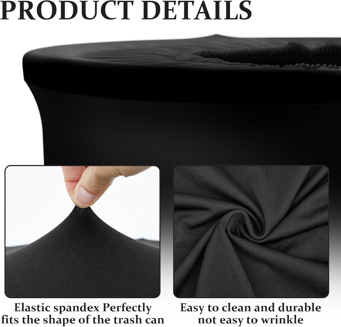 Cubierta spandex para bote basura 32gal cocina