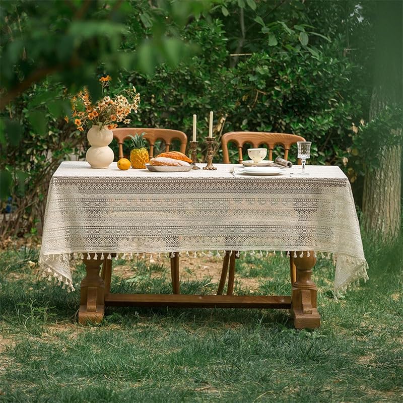 Mantel lino algodón 55x86pulg cocina comedor fiesta