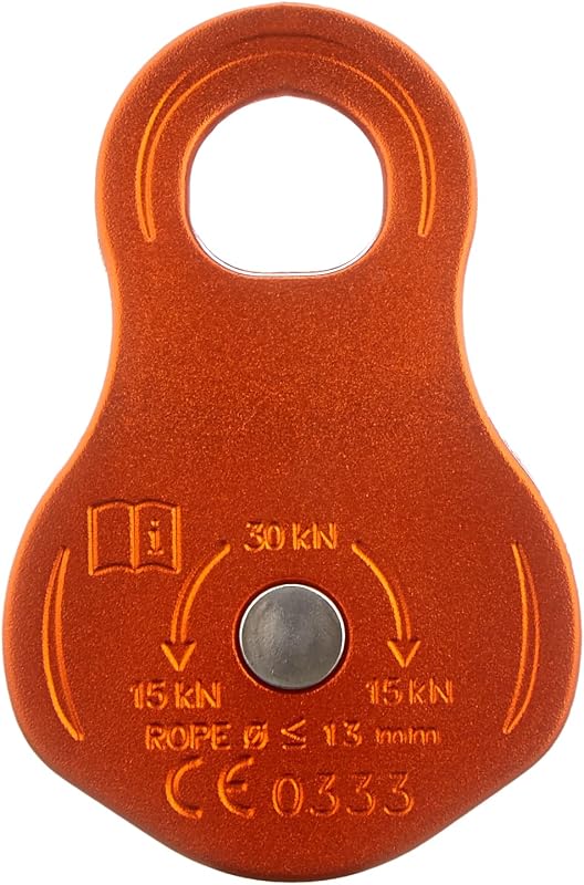 Polea Orbiter M Color Naranja para Uso en Jardín y Hogar