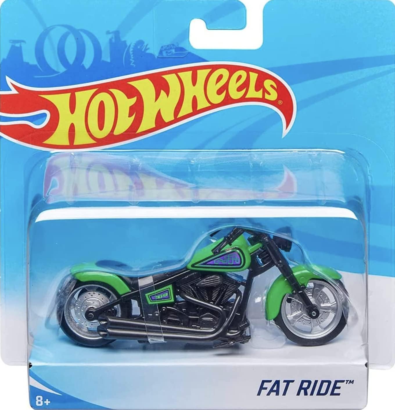Set 6 motos Hot Wheels X-Blade Fat Ride