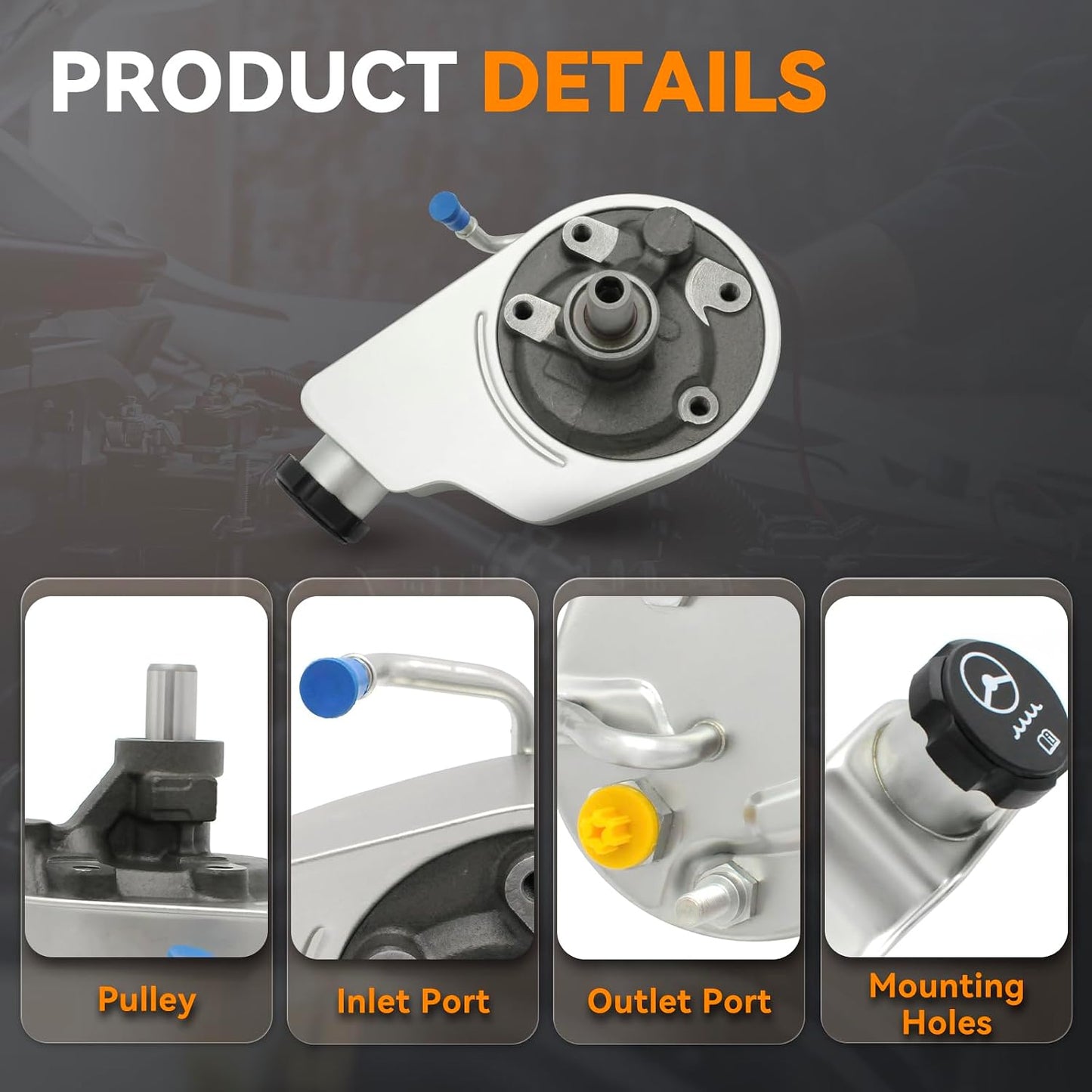 Bomba dirección asistida Chevy Silverado 1500 99-14