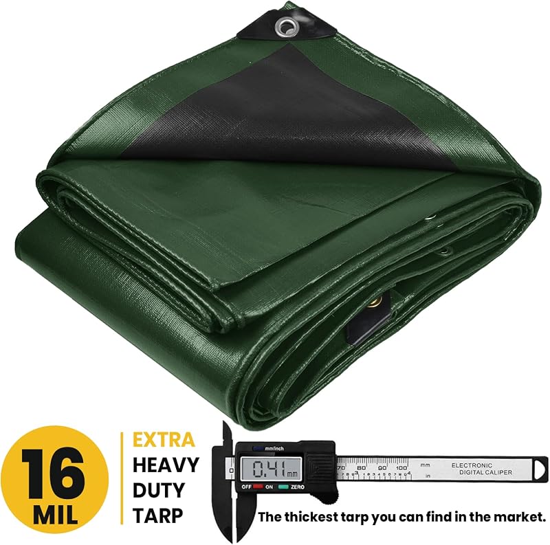 Lona polietileno 16mm impermeable UV resistente