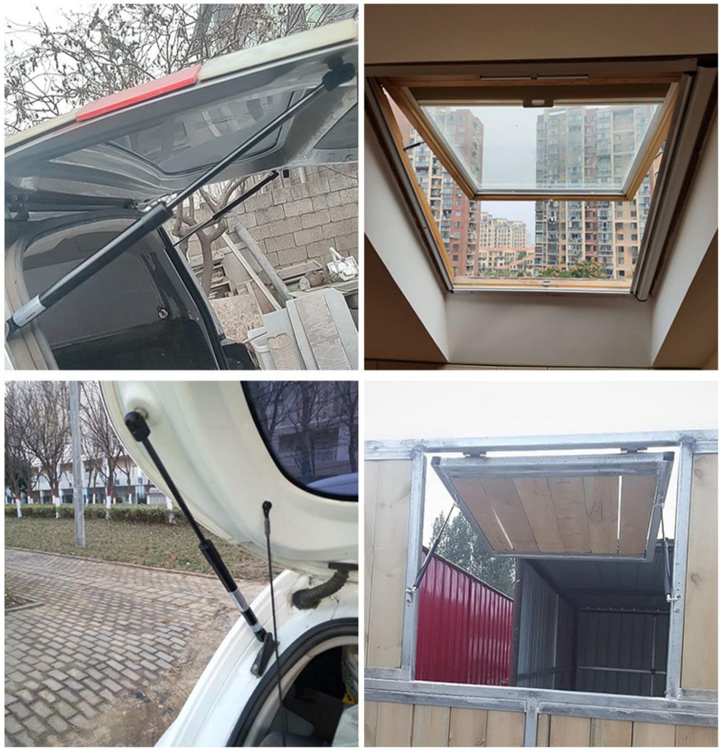 Soporte resorte gas 18pulg 10lbs para cubierta camión toldo