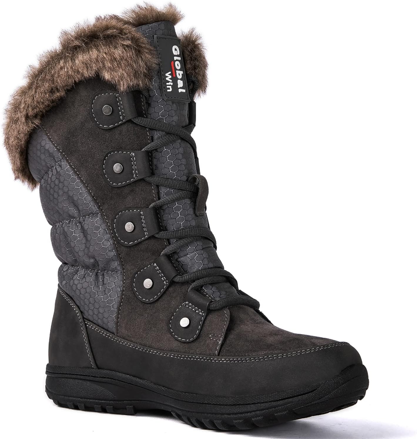 Botas nieve mujer impermeables forro polar antiderrap