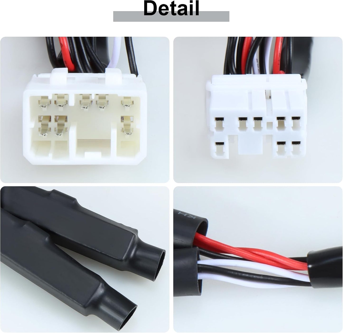 Ecualizador luces direccionales enchufable motocicleta