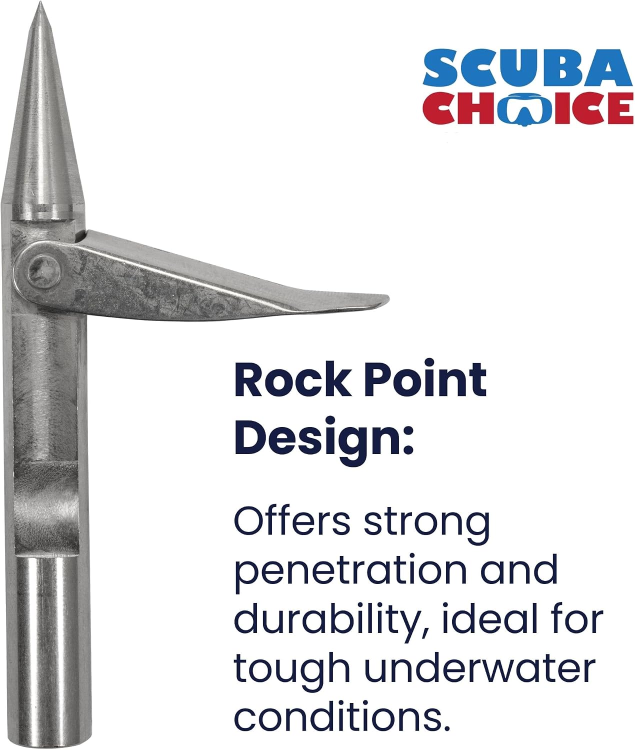 Punta submarina Rockpoint 3pulg ala única 0.276in