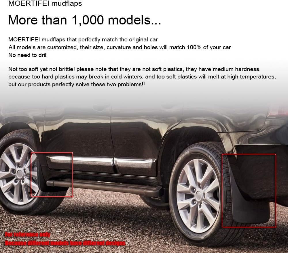 Set 4 Guardabarros Jeep Compass 18-24 Negro No Trailhawk