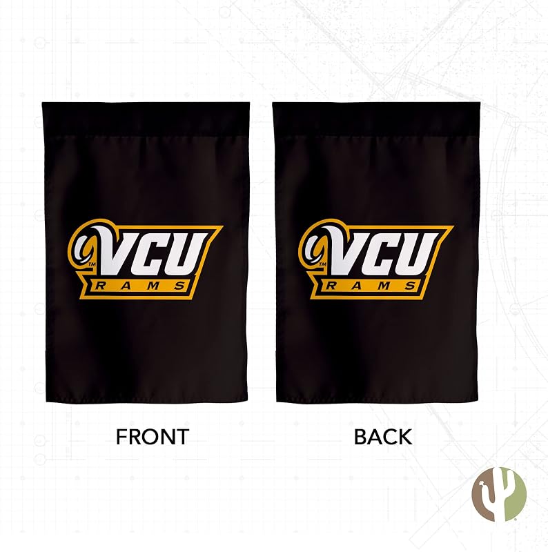Bandera VCU 19x12pulg para eventos al aire libre