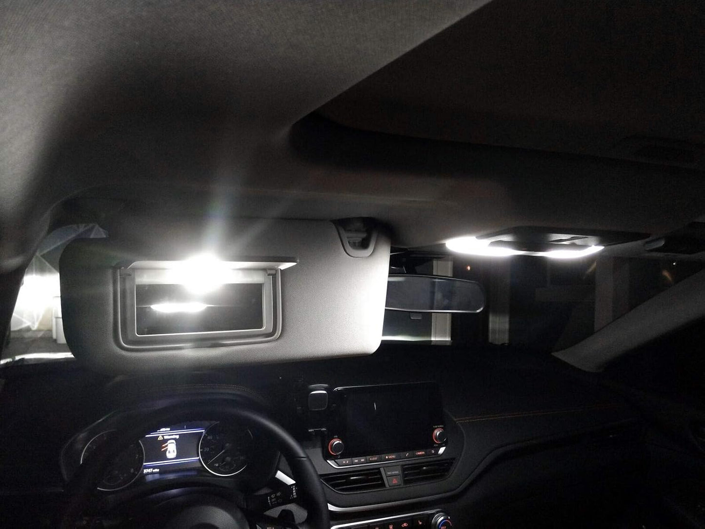 Kit luces LED interior Nissan Altima 2013-K 11 pzas
