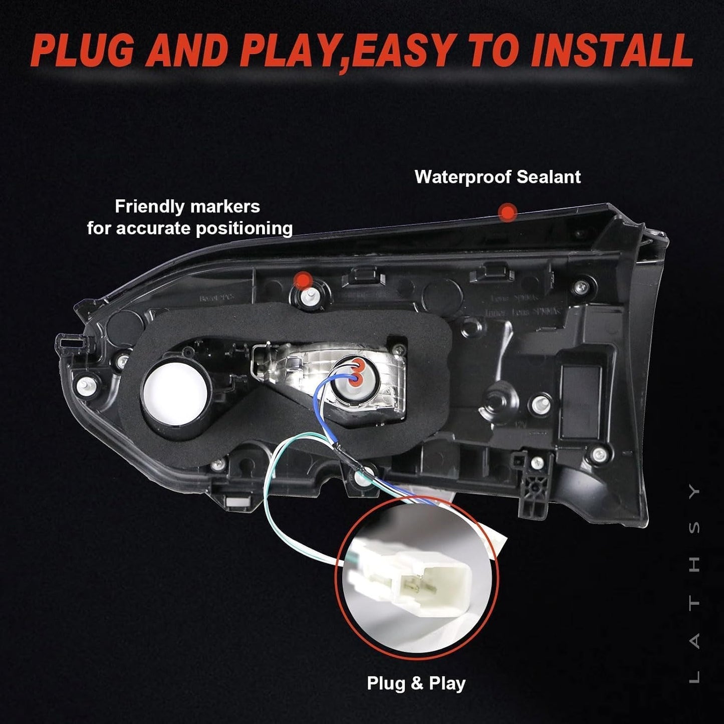 Luces traseras derechas comp Toyota RAV4 19-23