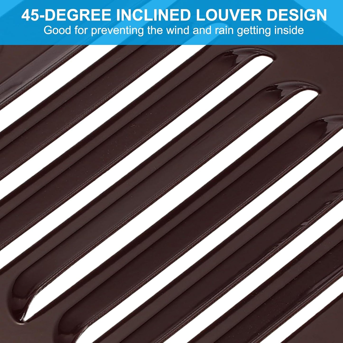 Cubierta ventilación aluminio 6x6pulg rejilla hogar cocina