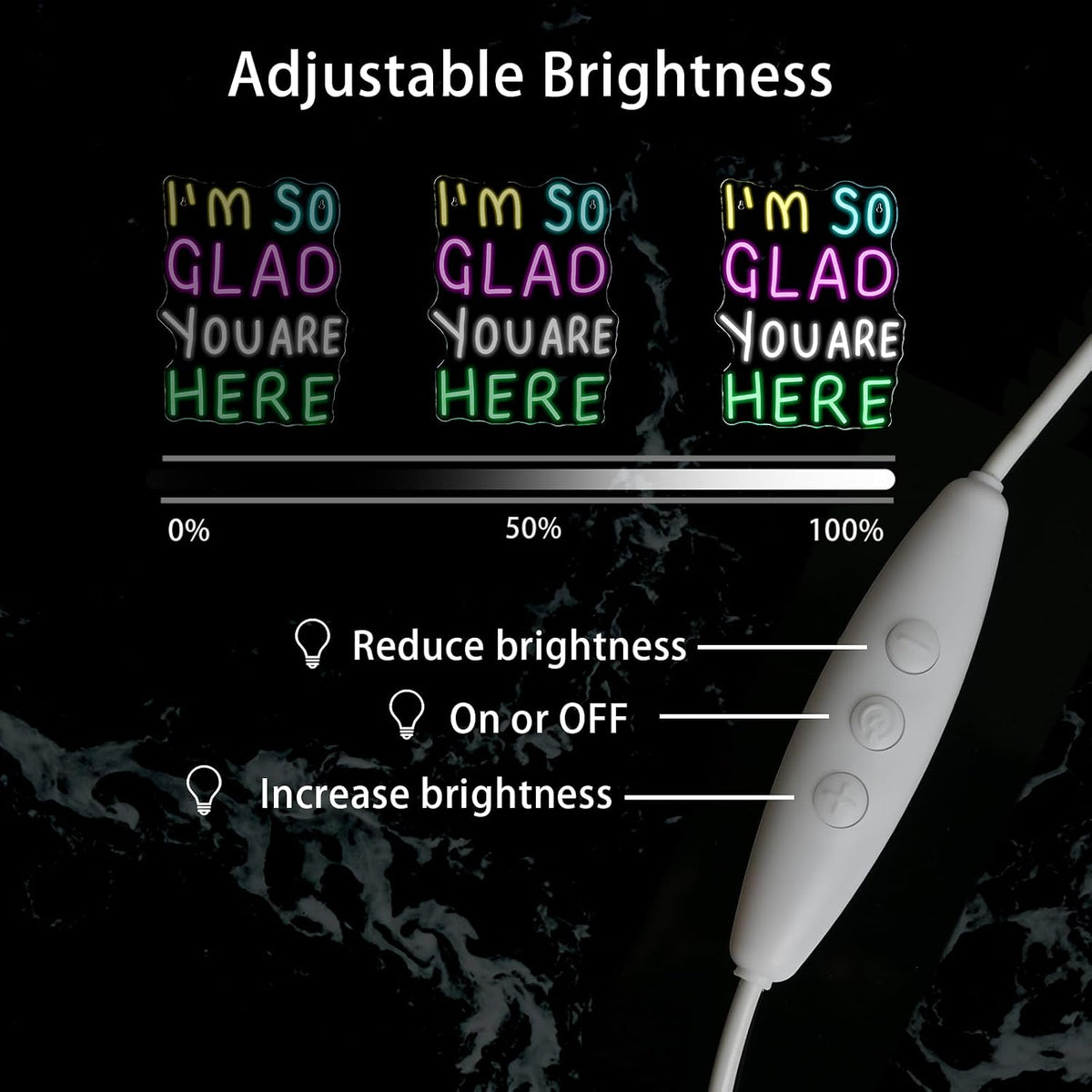Letrero neón LED Bienvenida para habitación de niños