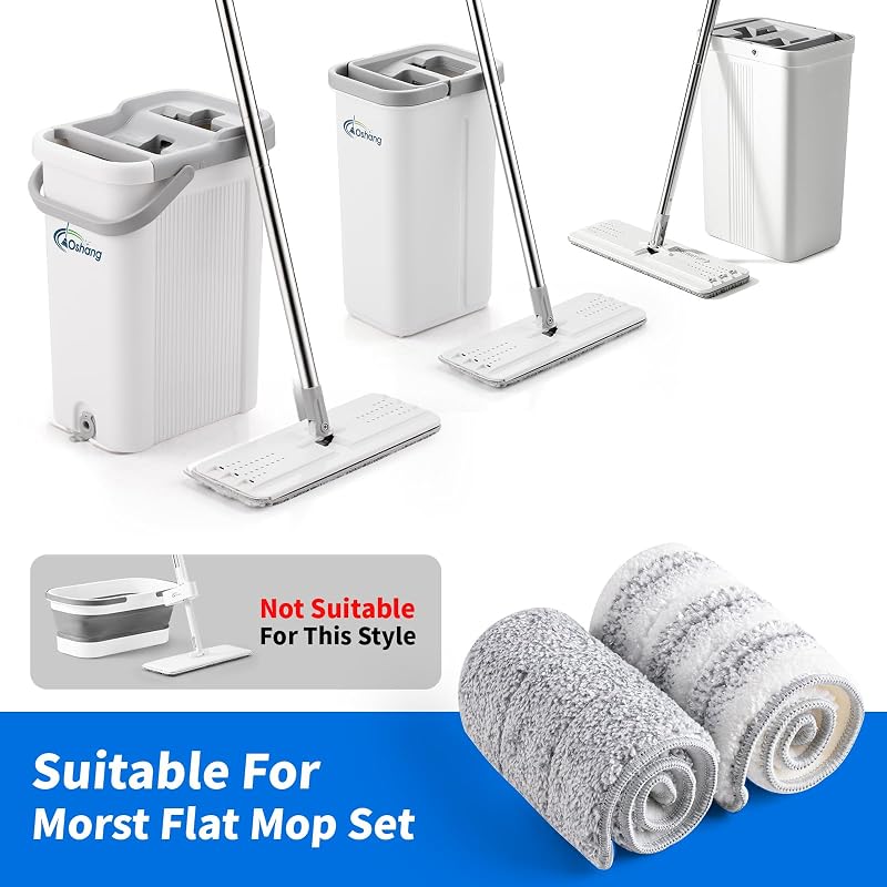 Cabezal trapeador microfibra 13x4.9pulg blanco gris