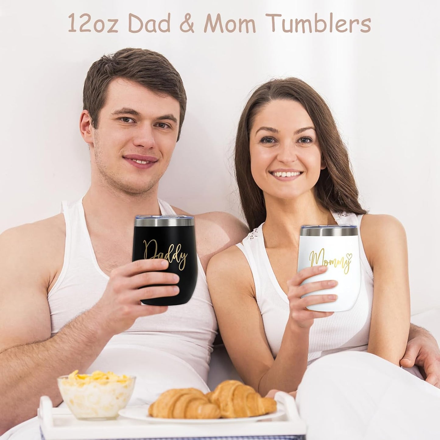 Regalos para mamás y papás primerizos con vaso bebé