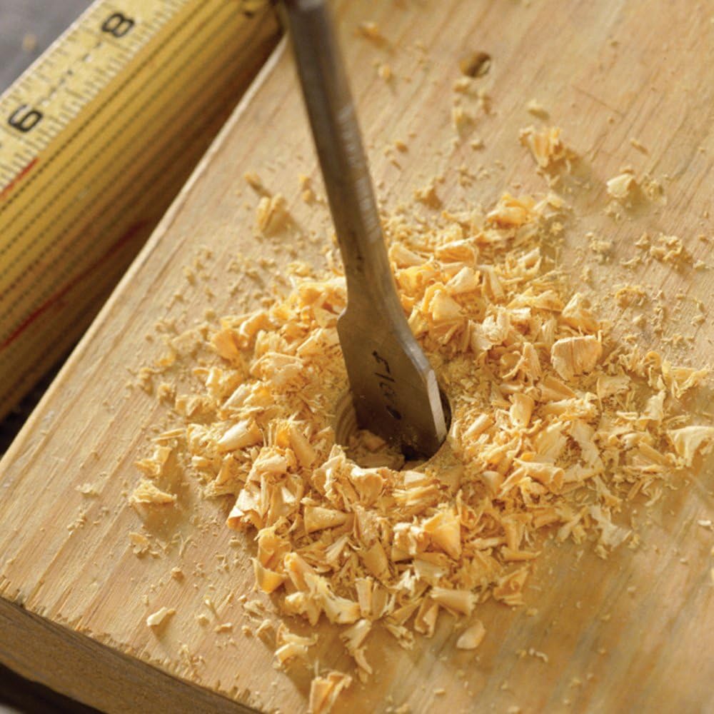Broca madera acero carbono 15/16x6"