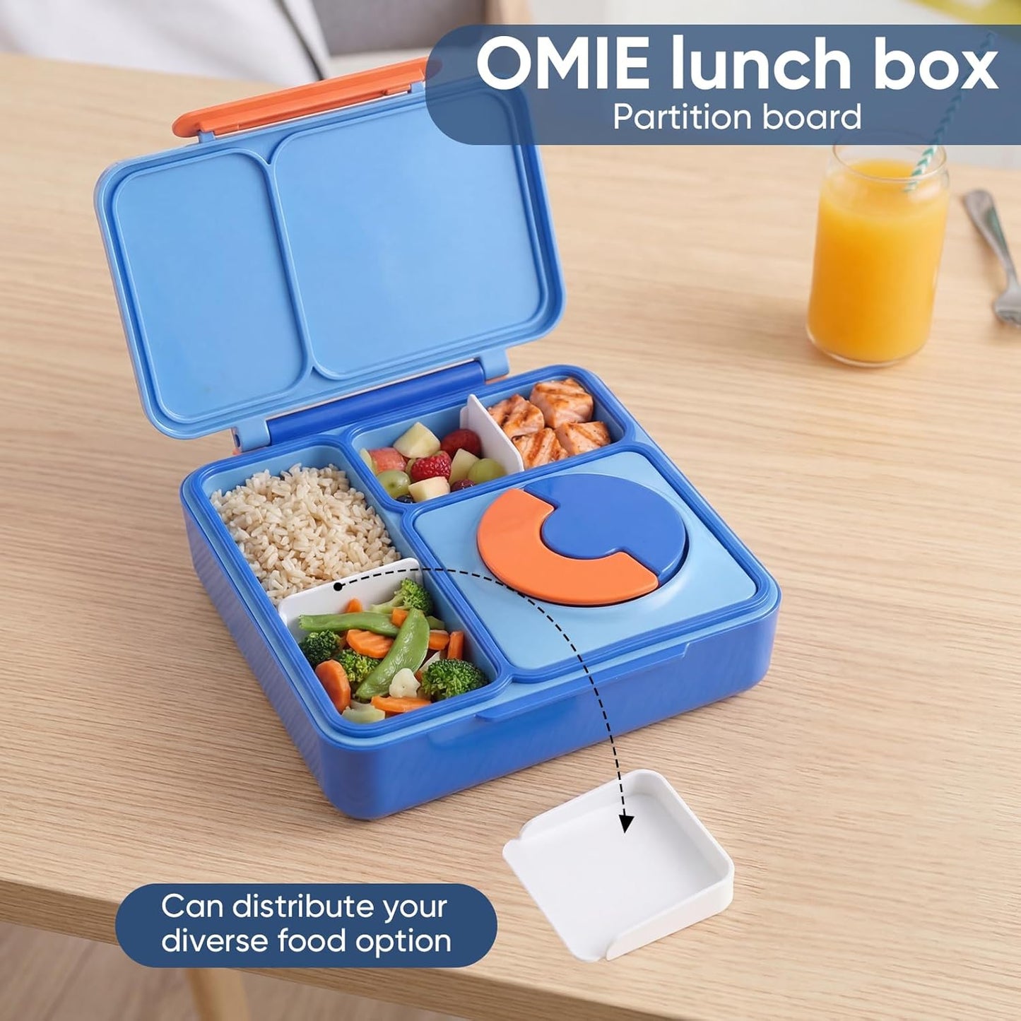 3 Pzas Separadores Bento Comp OmieBox