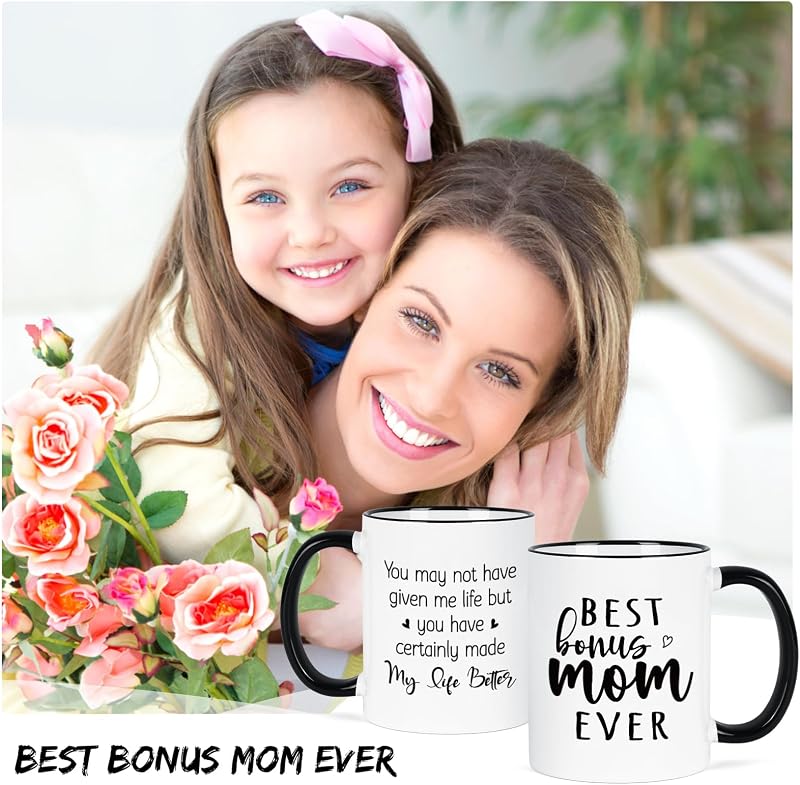 Taza café regalo Navidad cumpleaños madrastra 11oz