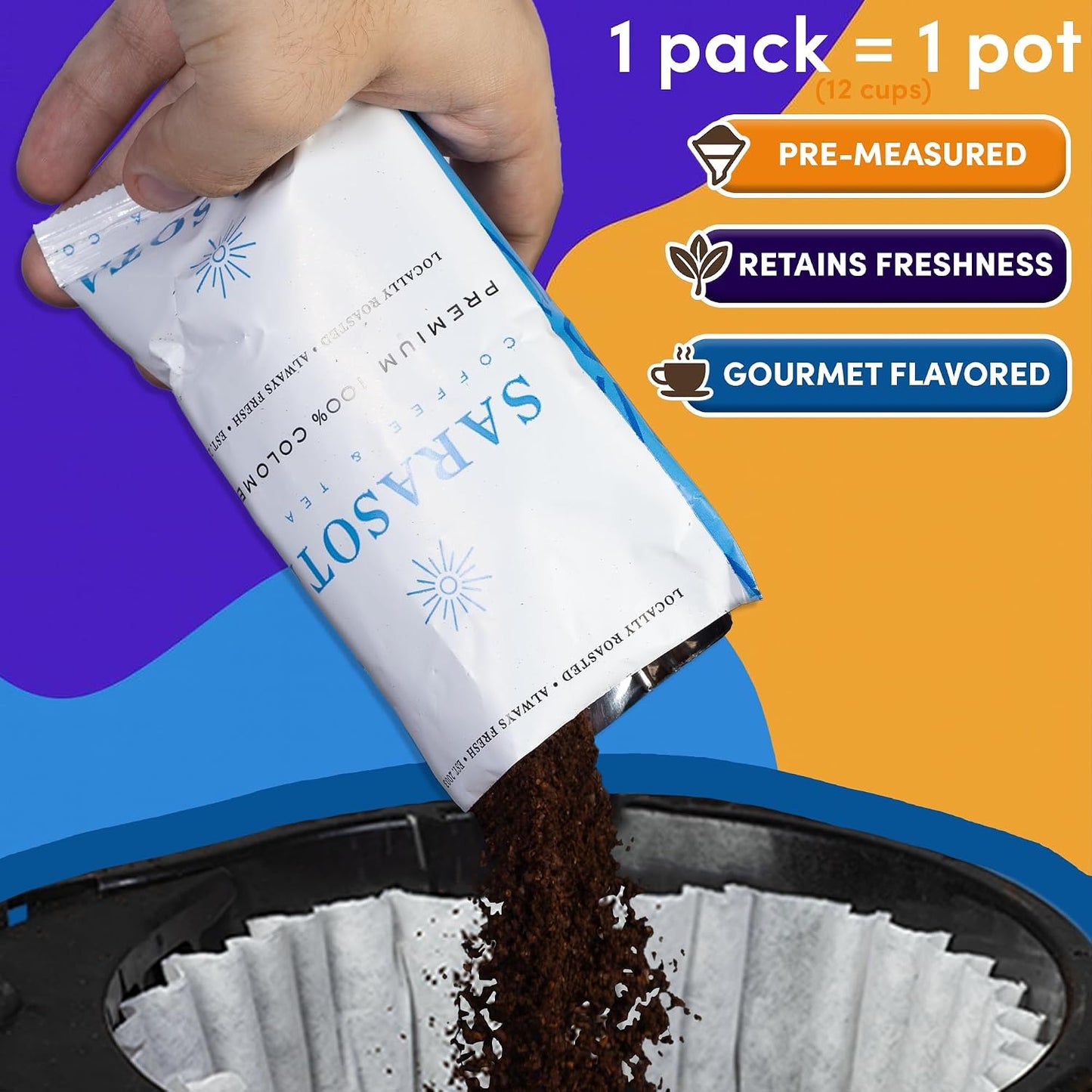 Pack café a granel 2oz 12 tazas variedad tostado