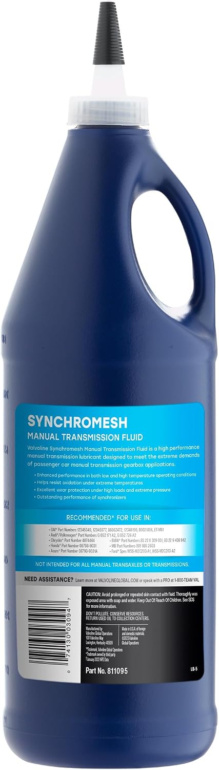 Fluido transmisión manual Synchromesh 1qt