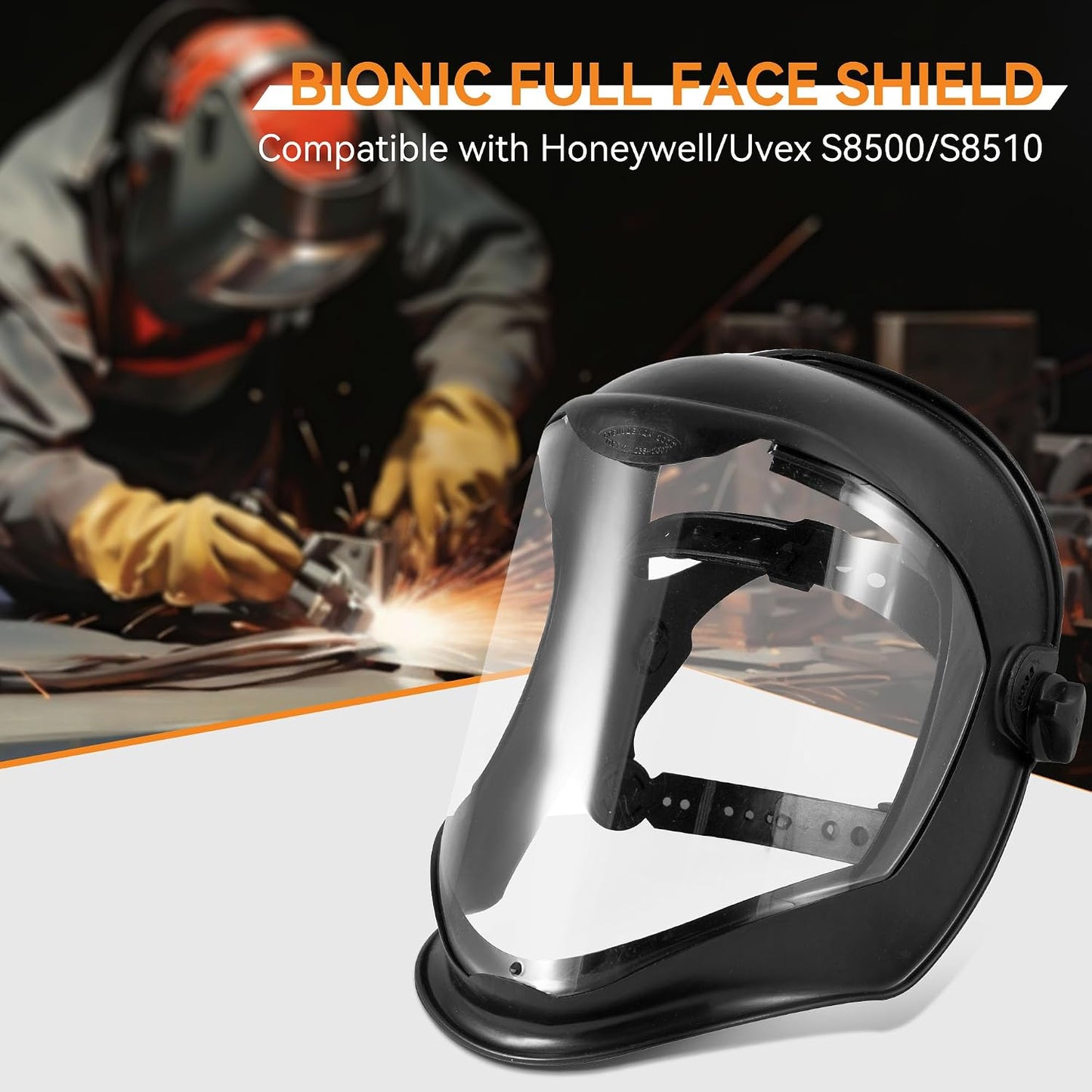 Lente repuesto para visera seguridad S8550 S8500 S8510