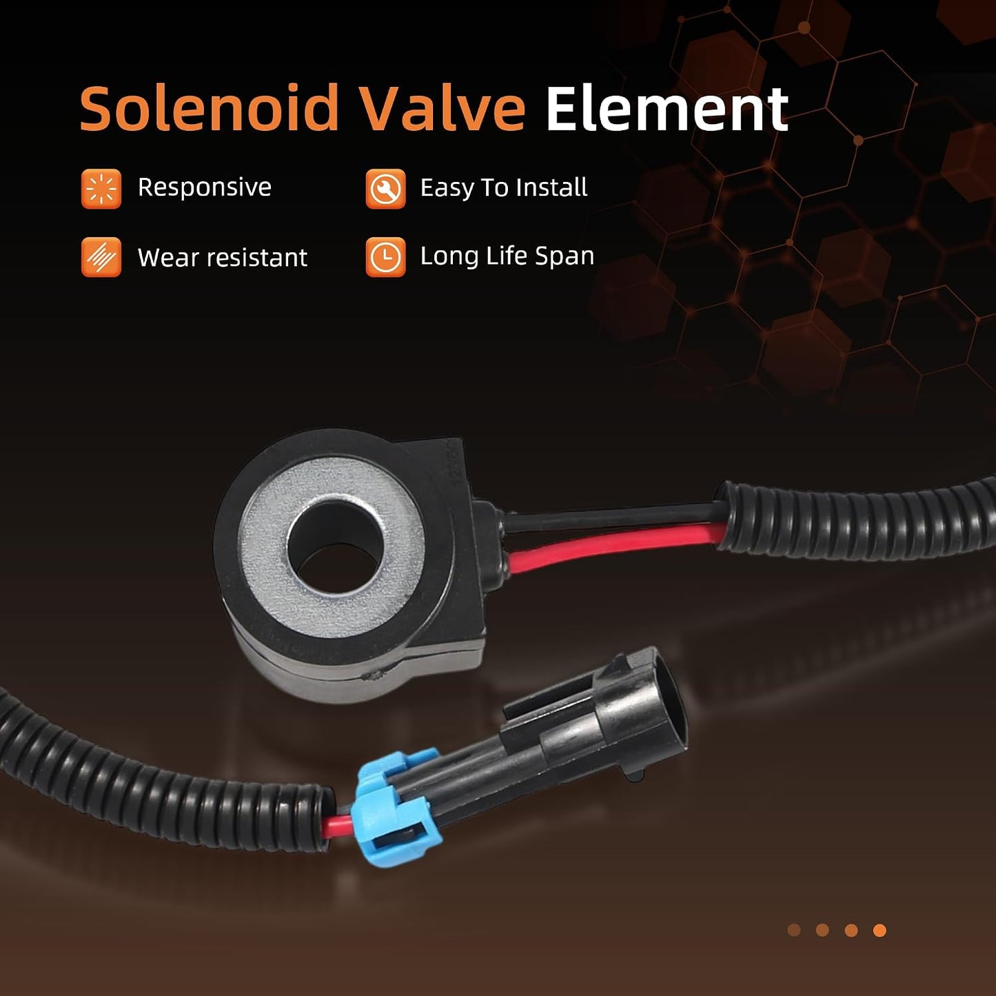 Válvula solenoide comp Bobcats S185 S205 T250 T300