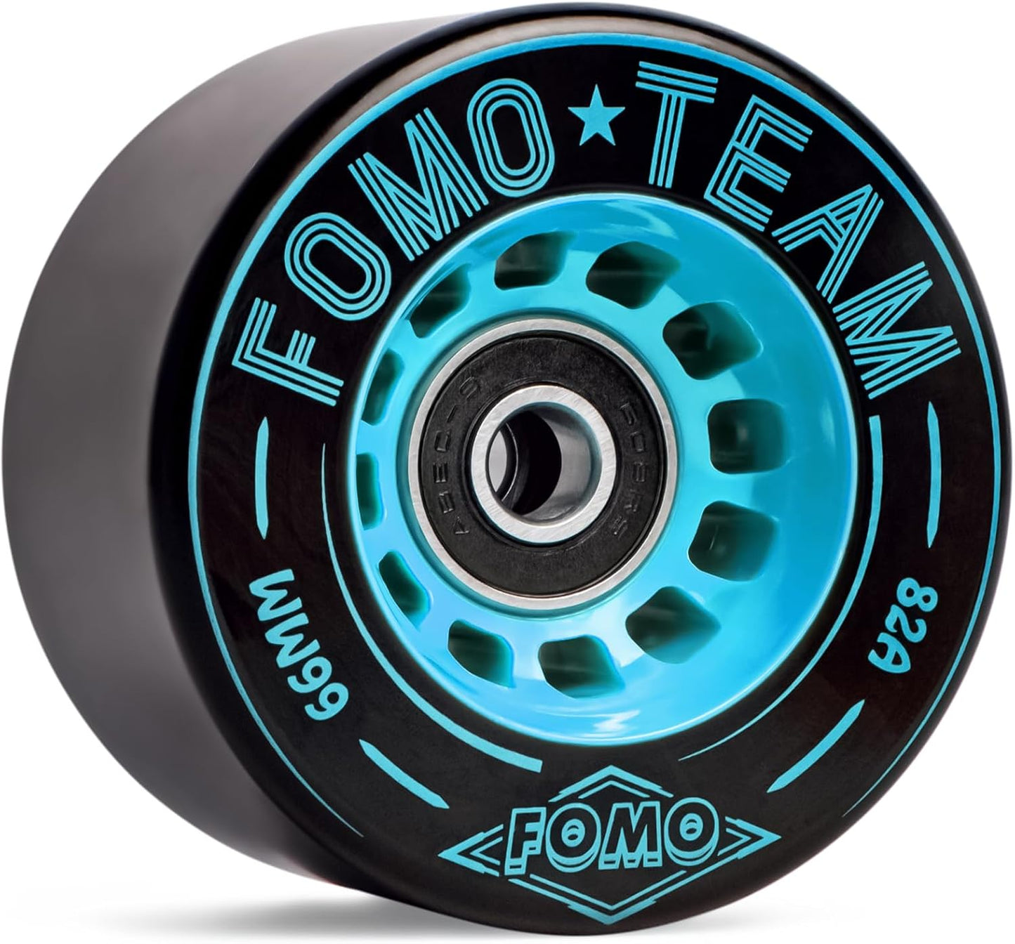 Ruedas patinaje velocidad 2.598x1.496" ABEC-9 82A set 8