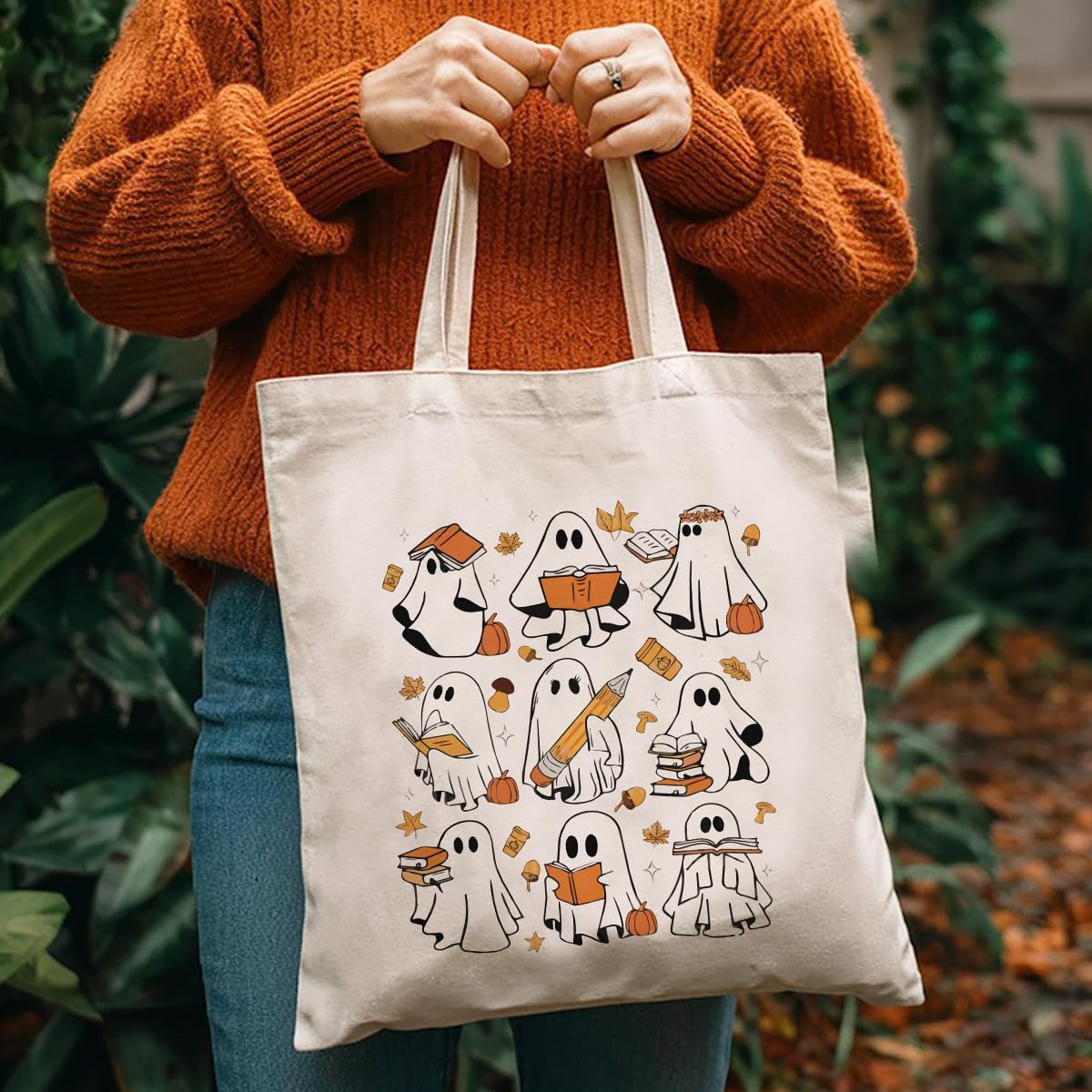 Bolso canvas mujer para compras viaje gimnasio