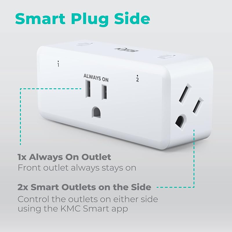 4 Enchufes WiFi inteligentes comp Google Alexa