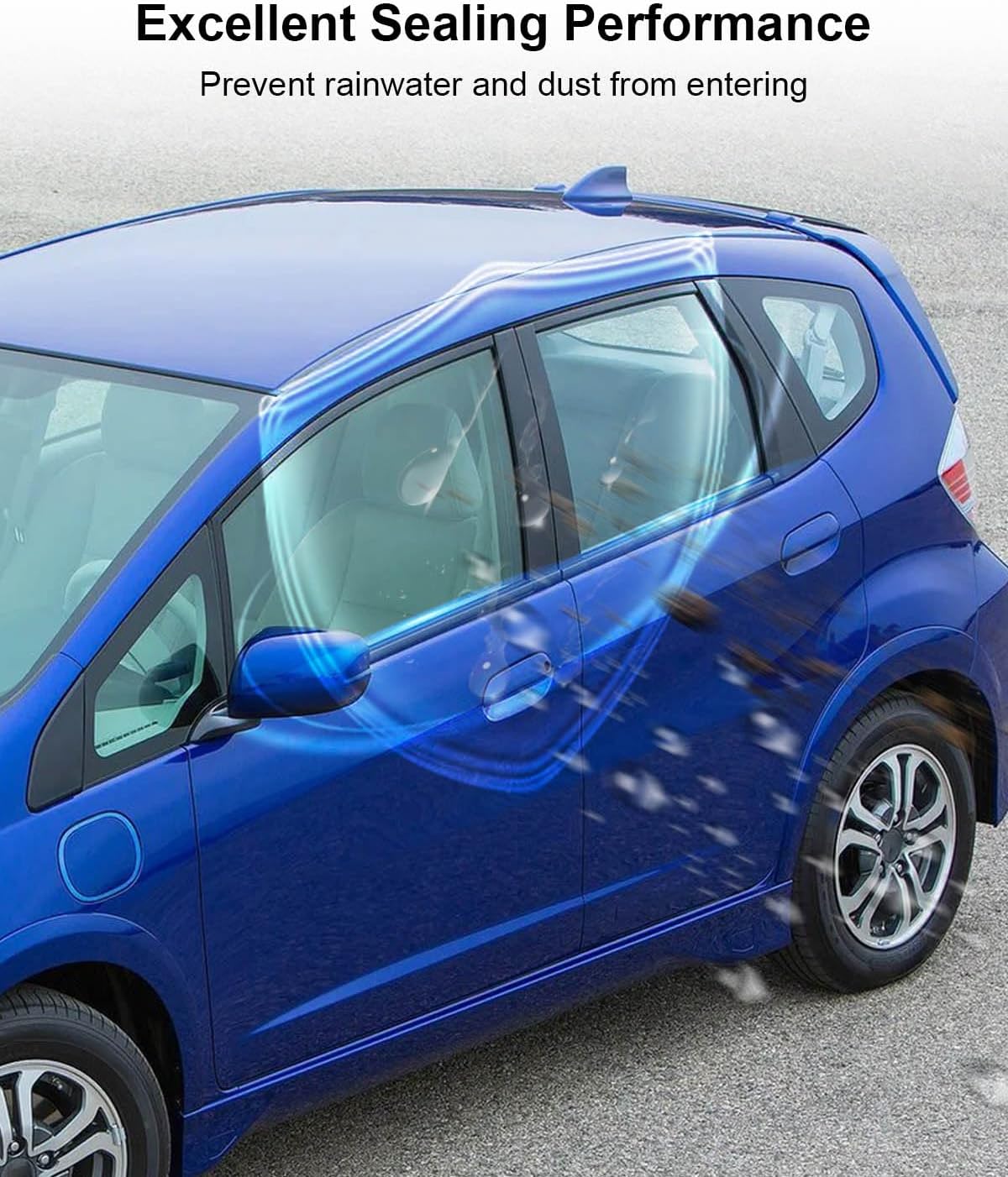 Kit burlete cinturón sellado ventana Honda Fit 09-13