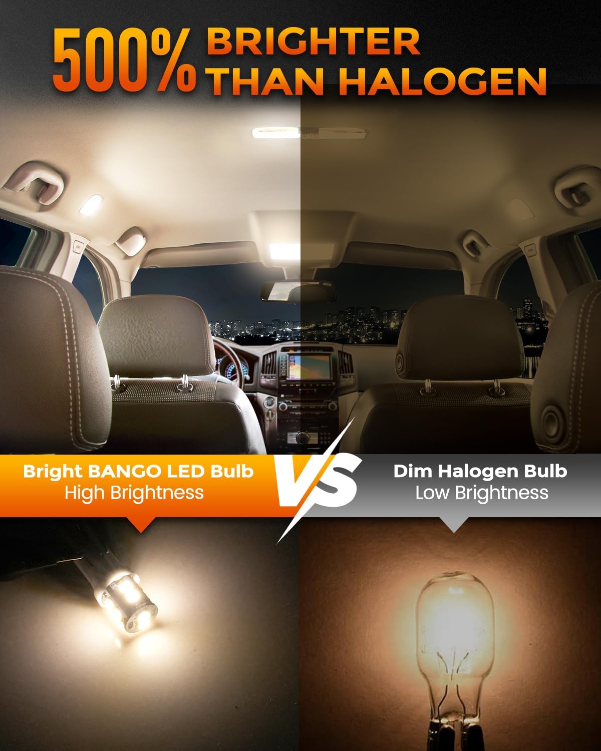 24 Bombillas LED Interior Auto Sin Polaridad Con Herramienta