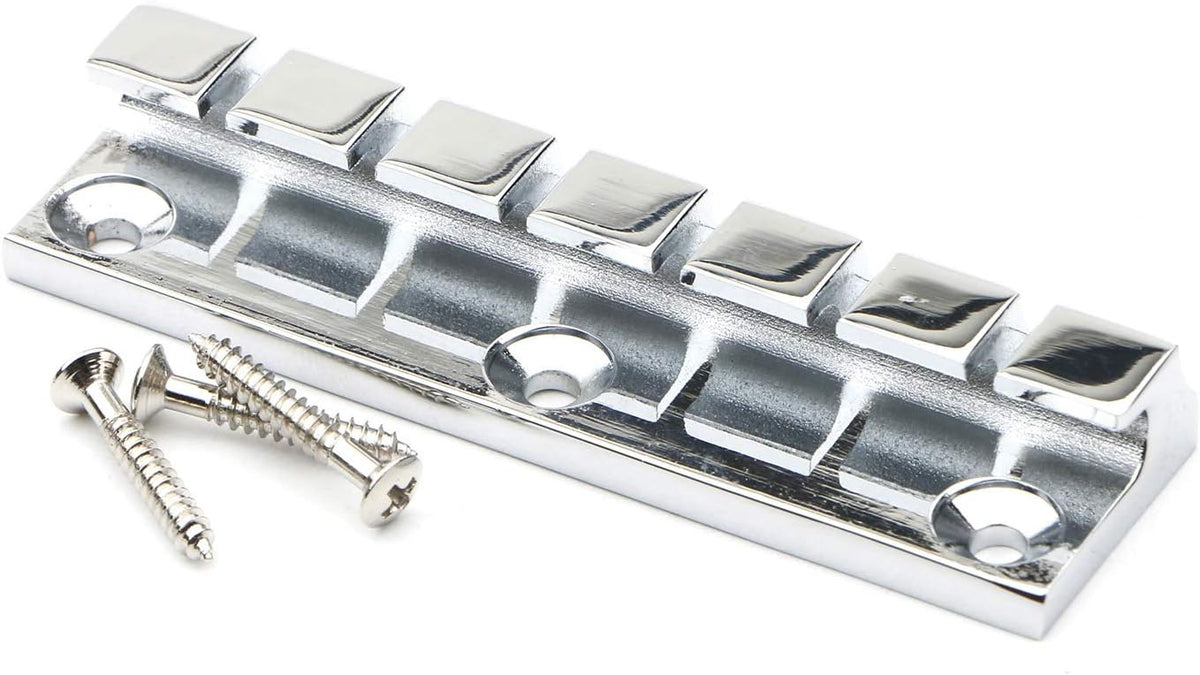 6 Cuerdas Metal Puente Rígido para Guitarra Fender