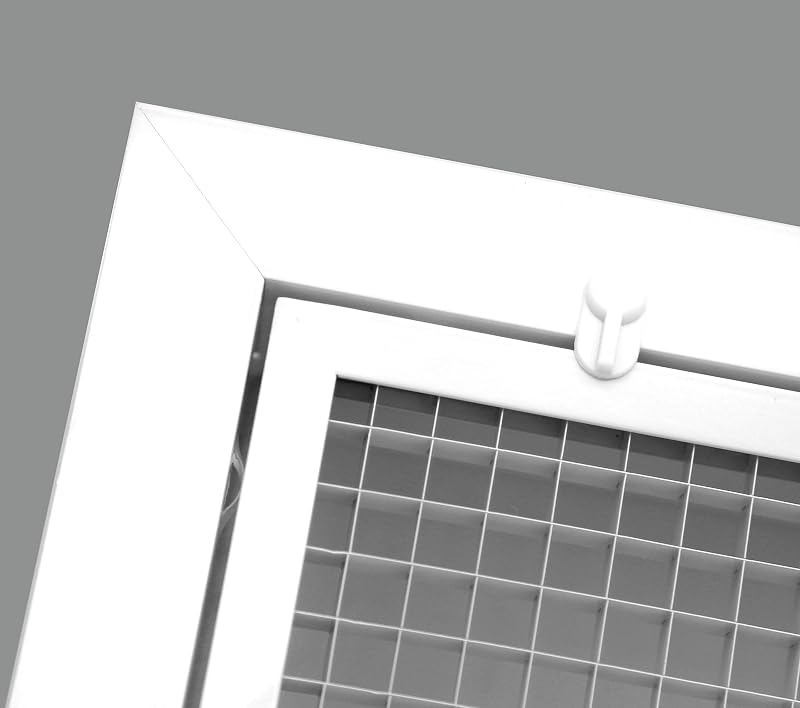 Rejilla filtro aire retorno 12x14 aluminio blanco