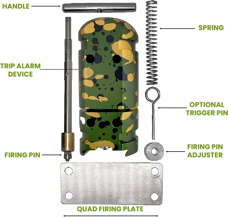 Alarma perimetral QUAD 3.0 85 ft carretes Kevlar 360°