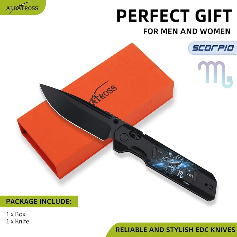 Cuchillo plegable VG10 acero mango G10 4.3" bloqueo caza EDC