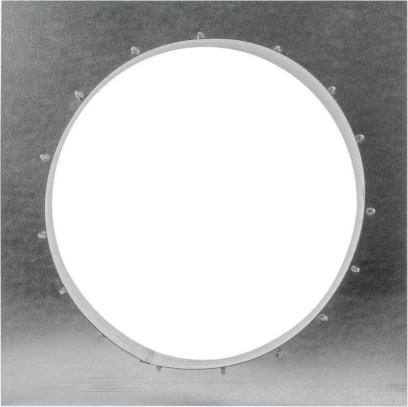 Brida conector conducto 10" acero galvanizado HVAC