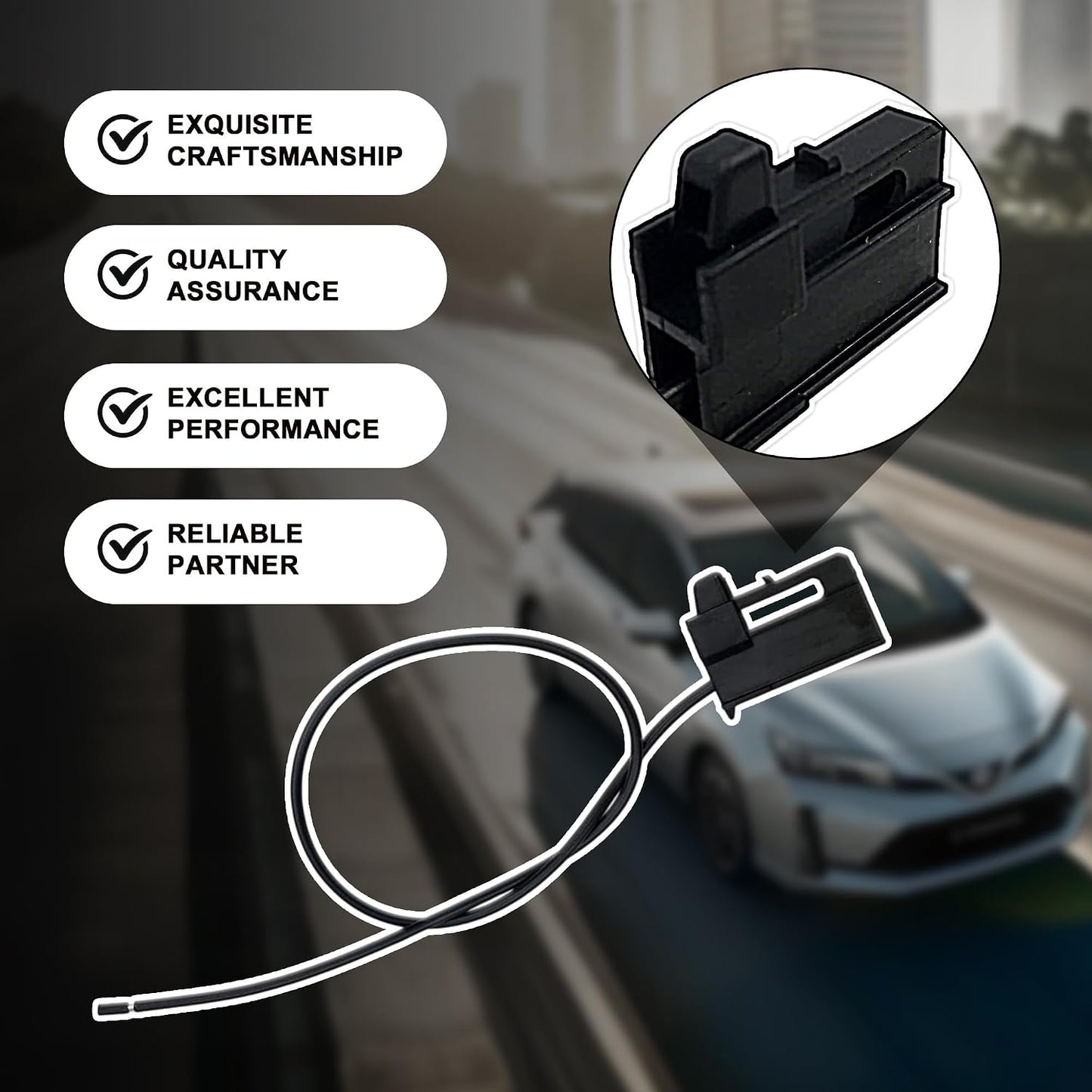 Kit 3 conectores bocina automotriz 90980-10619