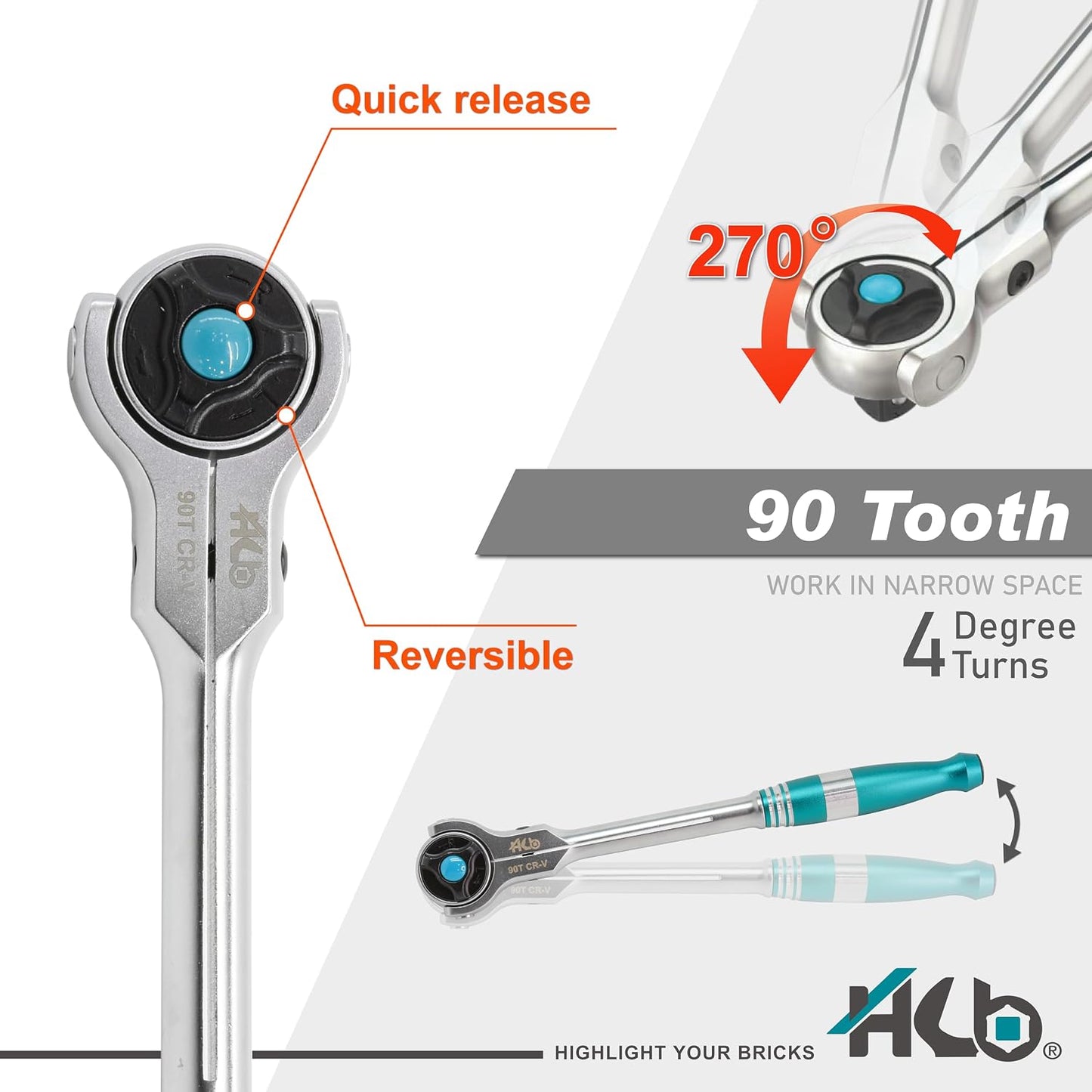 Set 24 llaves vaso 3/8pulg trinquete 90 dientes