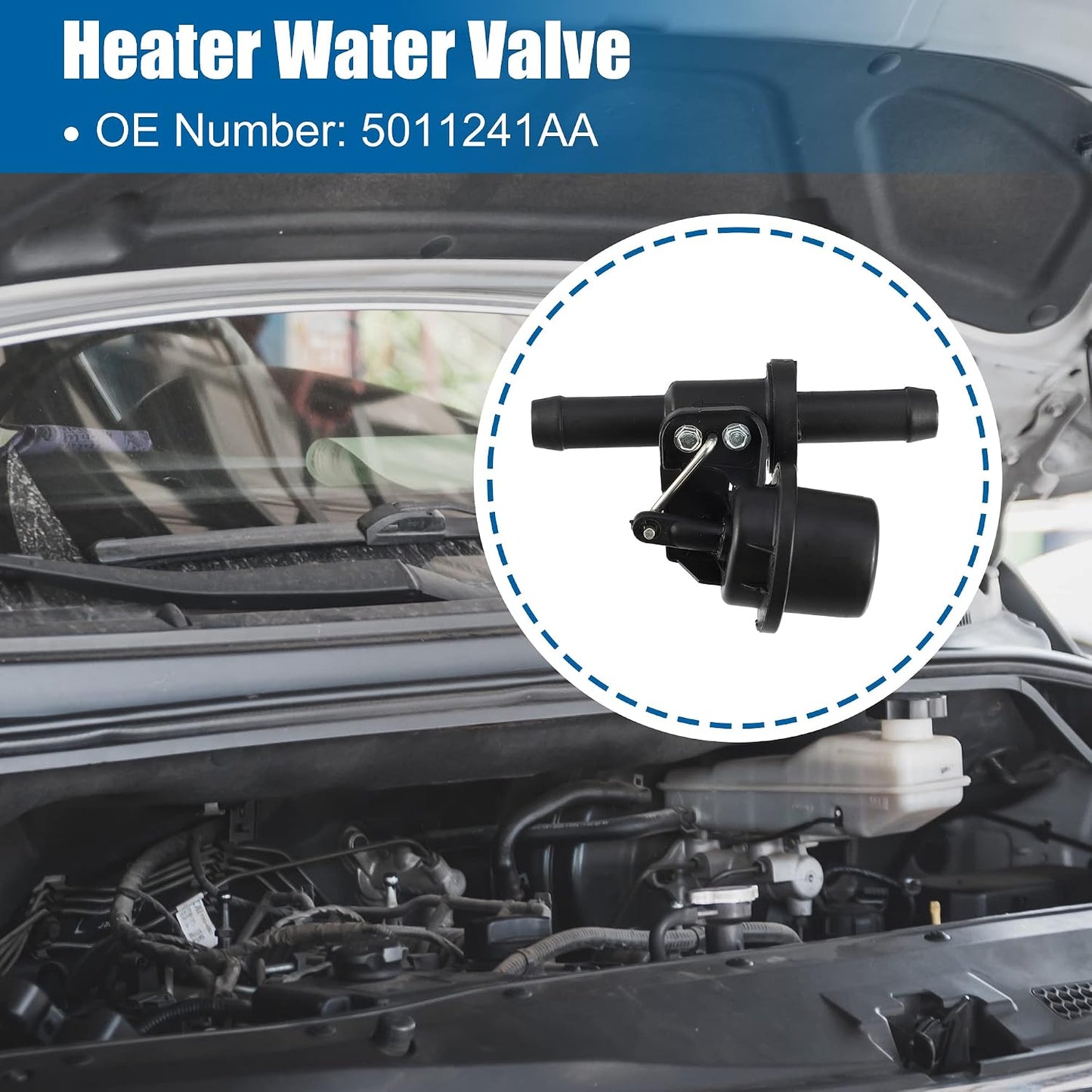 Válvula calentador HVAC Dodge RamVan 99-03 B1500-B3500