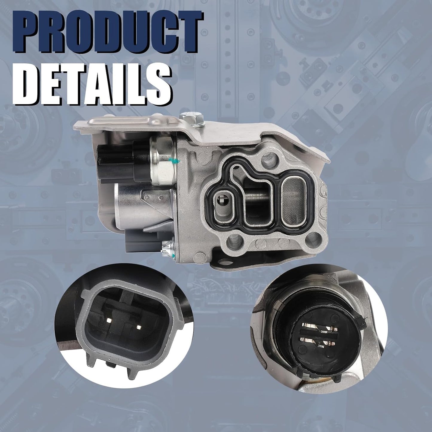 Electroválvula deslizante VTEC con interruptor para Acura