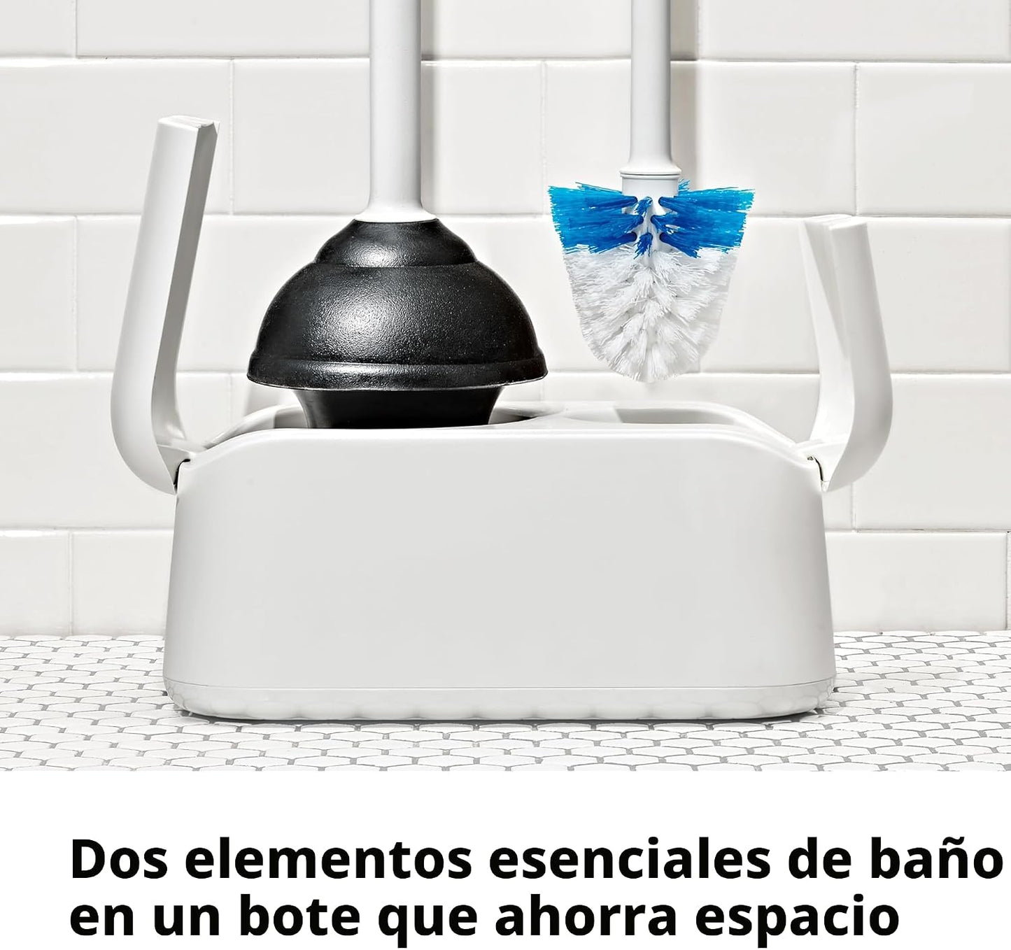 Set cepillo inodoro y desatascador