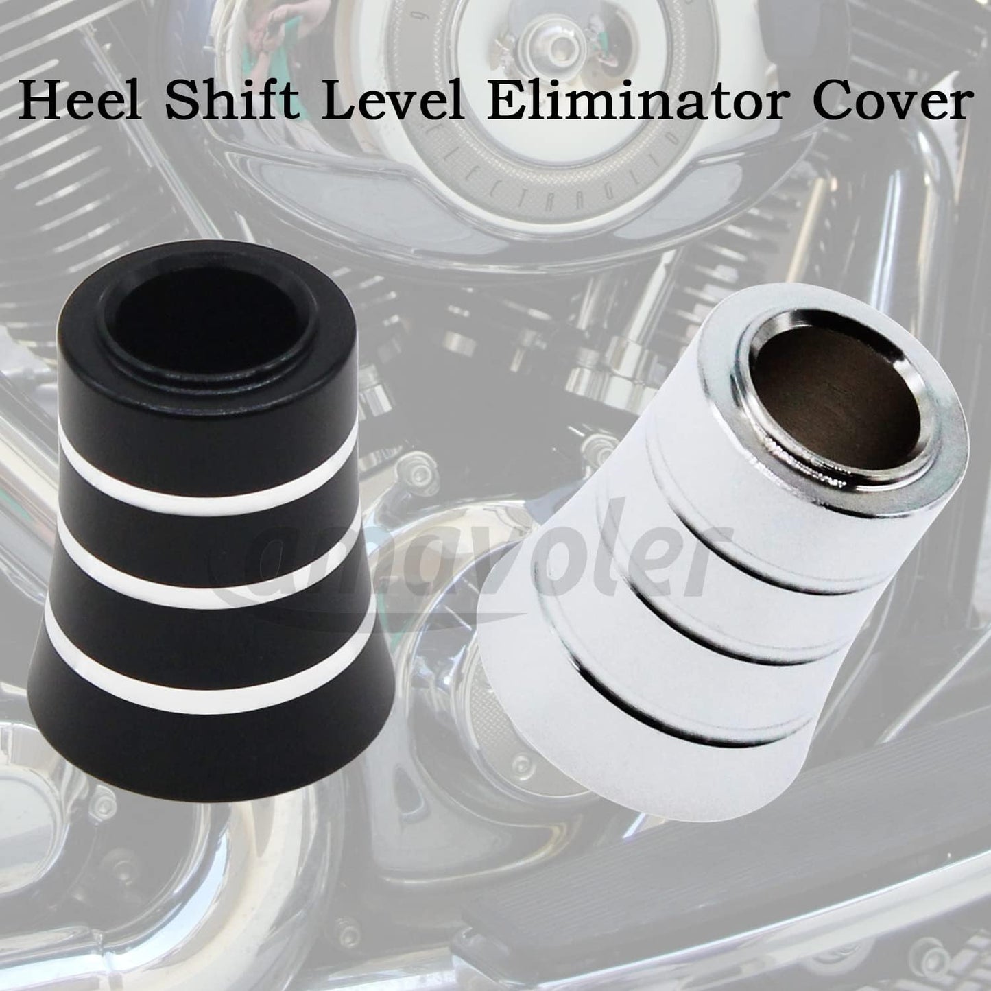 Eliminador cambio talón aluminio comp FLHT FLHR FLHX CVO